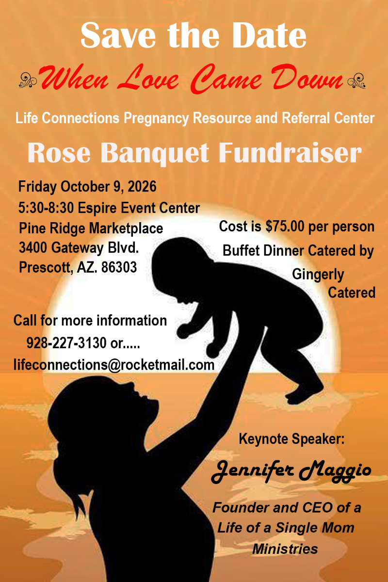 Save The Date Card - Rose Banquet 2026
